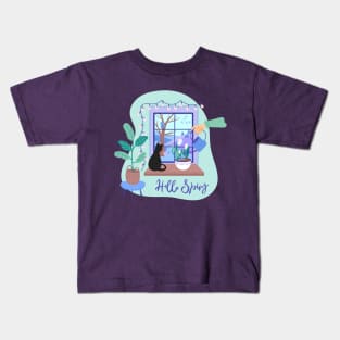 Hello Spring Kids T-Shirt